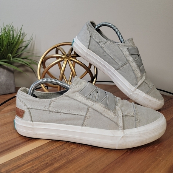 Blowfish Malibu Marley Canvas Slip on Sneakers Size 7 - Picture 4 of 16